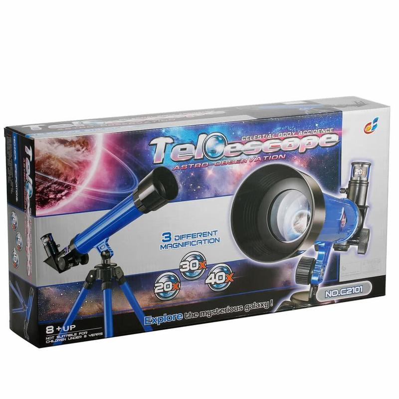 ASTRO セット Telescopio astro terrestre kit com 3 lentes e tripe luneta ciencia